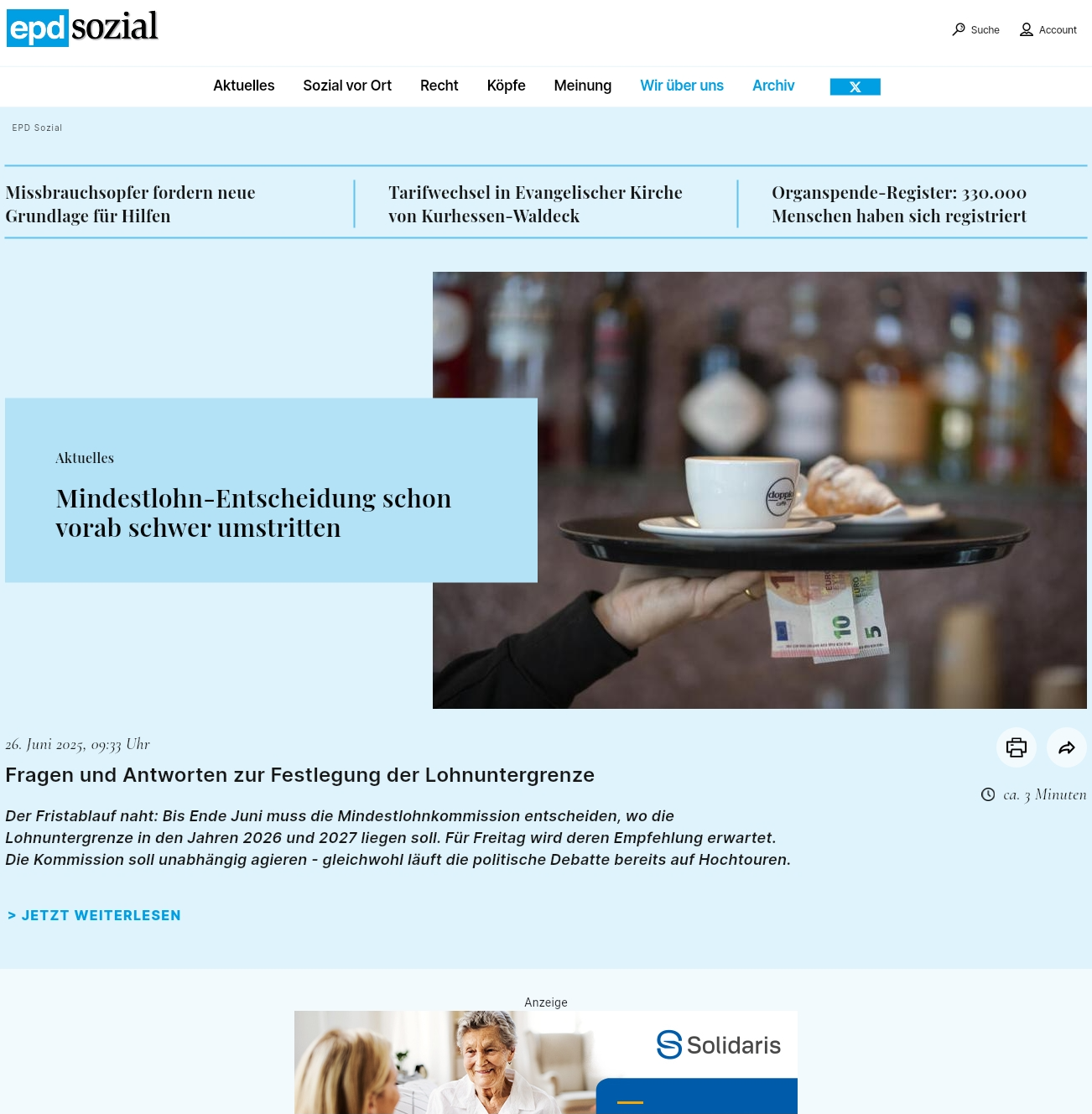 Neu sozial.epd.de