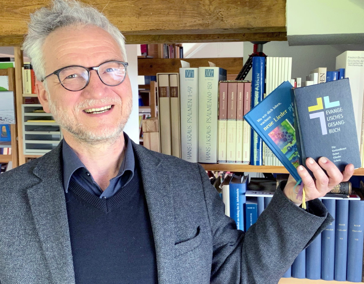 Pfarrer Frieder Dehlinger, Leiter des Amts für Kirchenmusik der Evangelischen Landeskirche in Württemberg