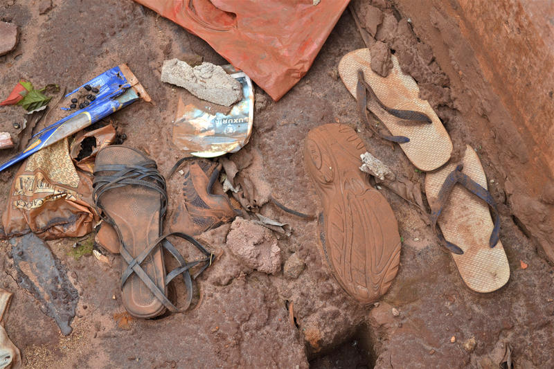 Spuren der Zerstörung im brasilianischen Paracatu de Baixo nach dem Dammbruch eines Rückhaltebeckens 2015. (Archivbild)