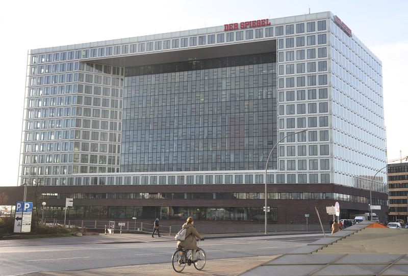 s:63:"Das "Spiegel"-Gebäude Ericusspitze in der Hamburger Hafen-City";