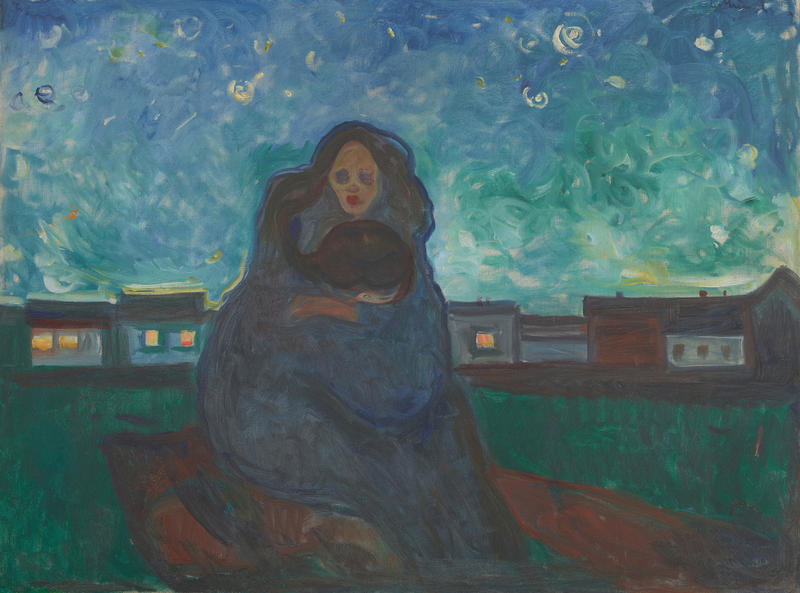 s:67:"Das Munch-Bild "Under the Stars" ist im K20 in Düsseldorf zu sehen";