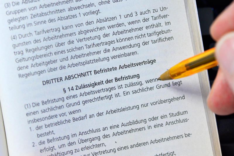 s:58:"Rechtliche Regelungen zu befristeten Arbeitsverhältnissen";