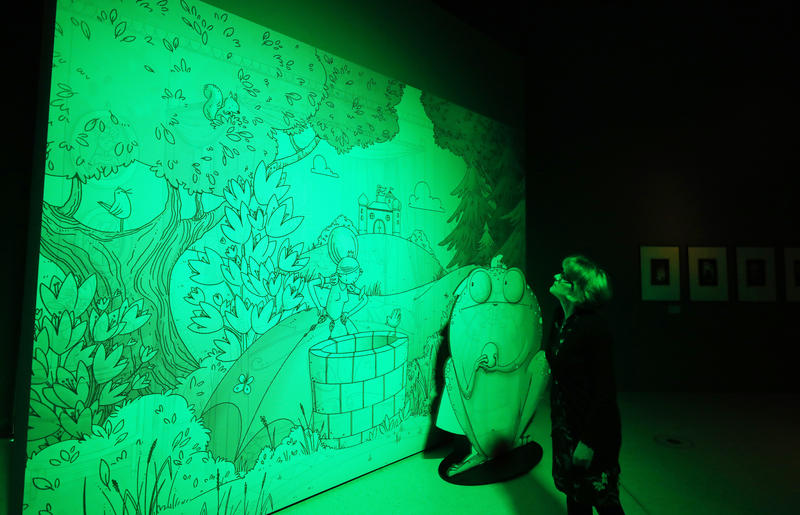 s:38:"Ausstellung in der Kasseler Grimmwelt.";