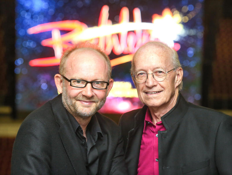 s:65:"Songschreiber Michael Kunze (re.) und Komponist Dieter Falk (li.)";