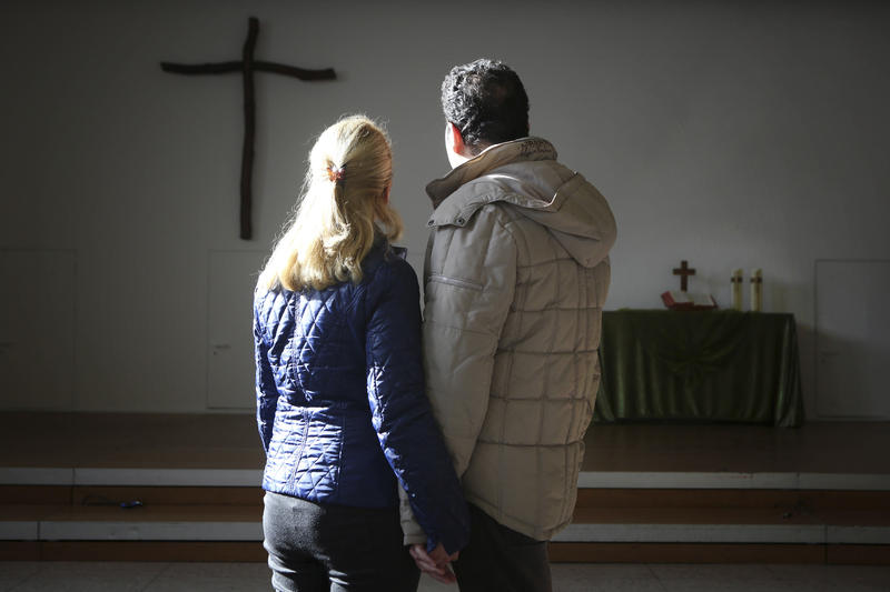 s:65:"Iranische Flüchtlinge in einem Kirchenasyl in Essen (Archivbild)";