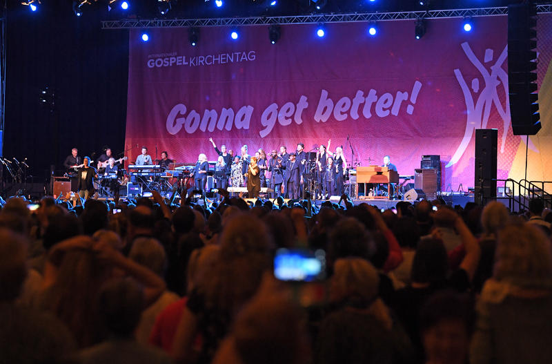 s:128:"Der Internationale Gospelkirchentag in Hannover wird wegen der Corona-Pandemie ein weiteres Mal verschoben. (Foto vom (22.09.18)";