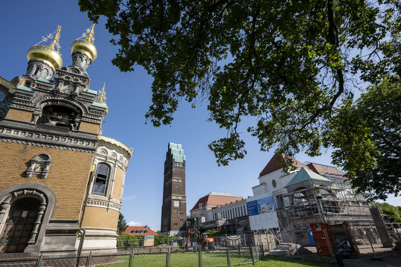 s:27:"Mathildenhöhe in Darmstadt";