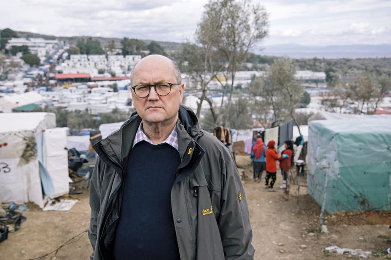 s:62:"Martin Dutzmann (2020 beim Besuch des Lagers Moria auf Lesbos)";