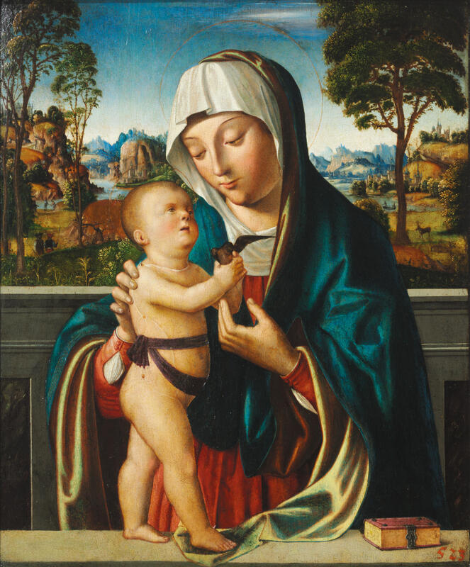 s:47:"Solario, Madonna mit Kind (1. Viertel 16. Jhd.)";