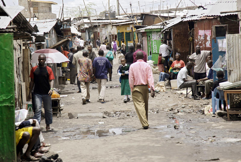 s:35:"Slum Kibera in Nairobi (Symbolbild)";
