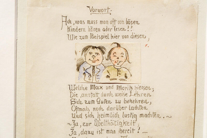 s:48:"Anarchie im Dorfidyll: Max und Moritz werden 160";