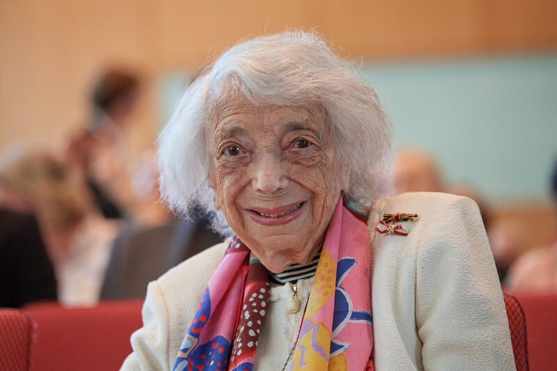 s:59:"Die Holocaustüberlebende Margot Friedländer am 24.06.2024";