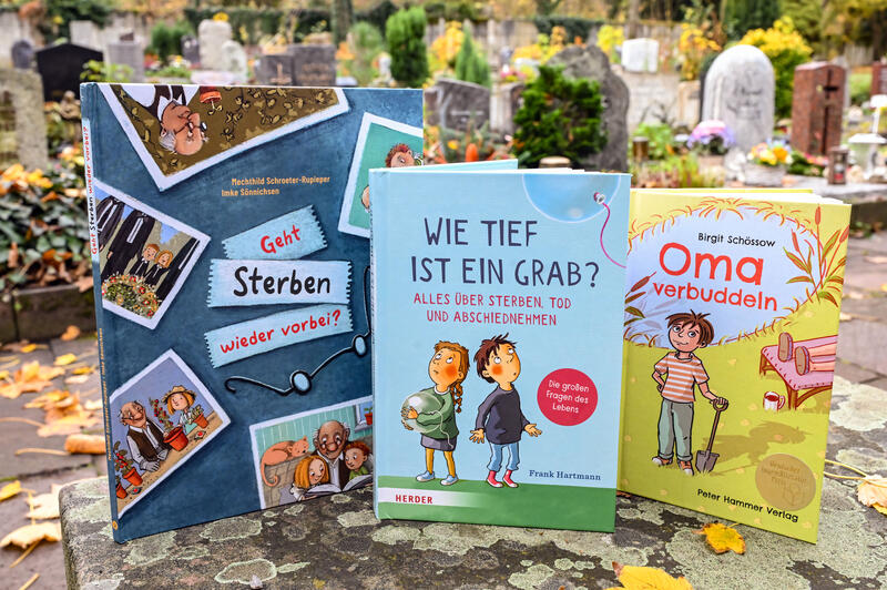 s:66:"Antworten auch auf heikle Fragen: Kinderbücher zu Sterben und Tod";