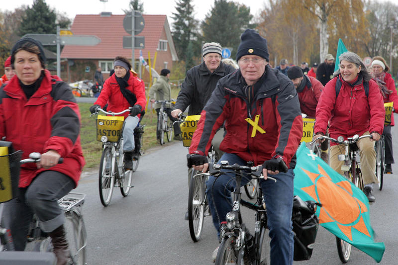 s:48:"Fahrraddemo gegen Castor-Transporte (Archivbild)";