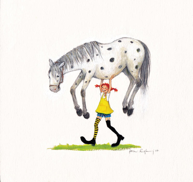 s:59:"Pippi Langstrumpf von Illustratorin Katrin Engelking (2020)";