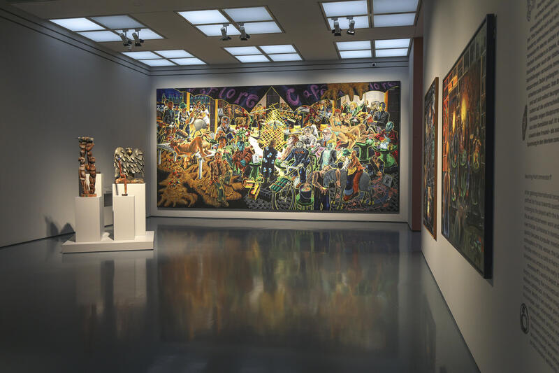 s:57:"Düsseldorfer Kunstpalast zeigt Immendorff-Retrospektive.";