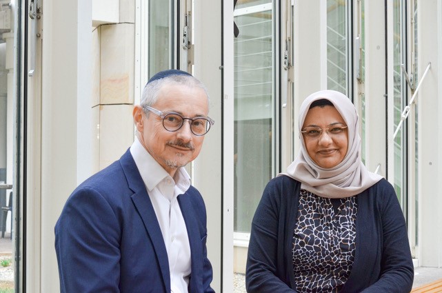 Asher Mattern und Fahimah Ulfat
